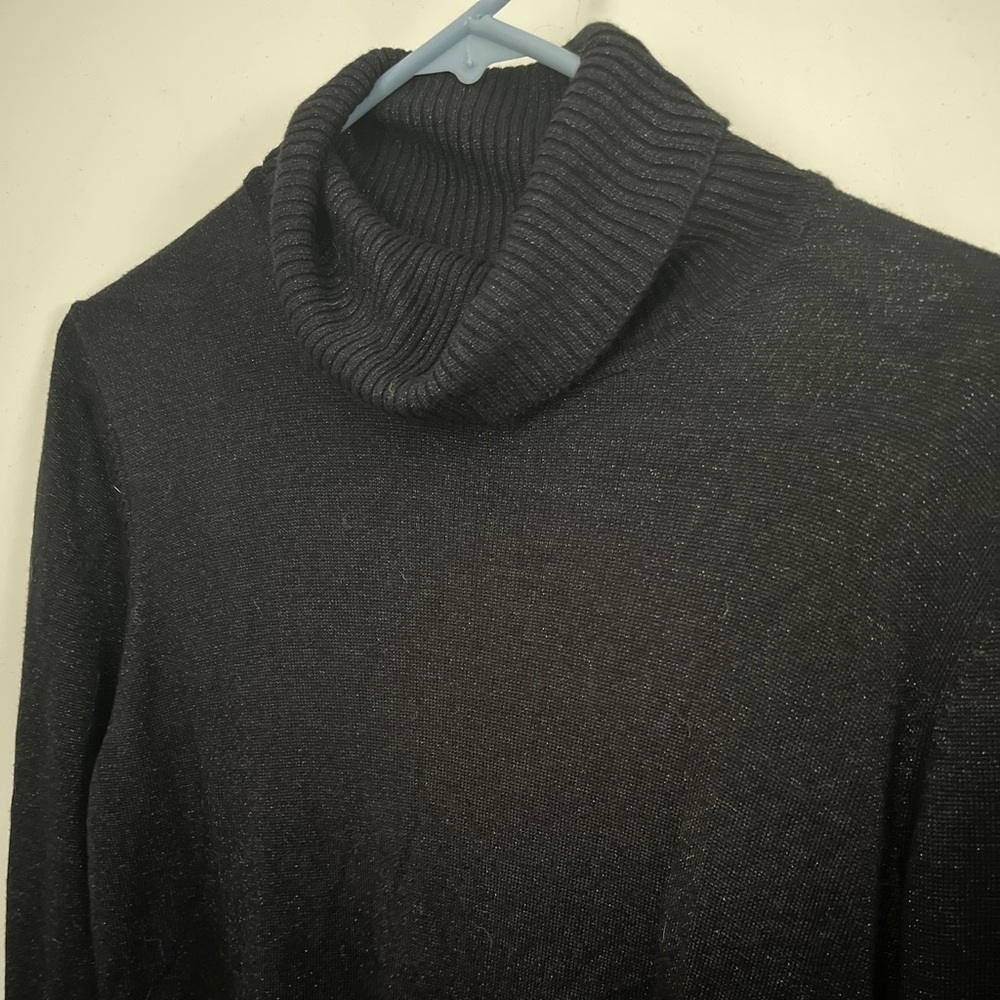 Joseph A Black Turtleneck Sweater